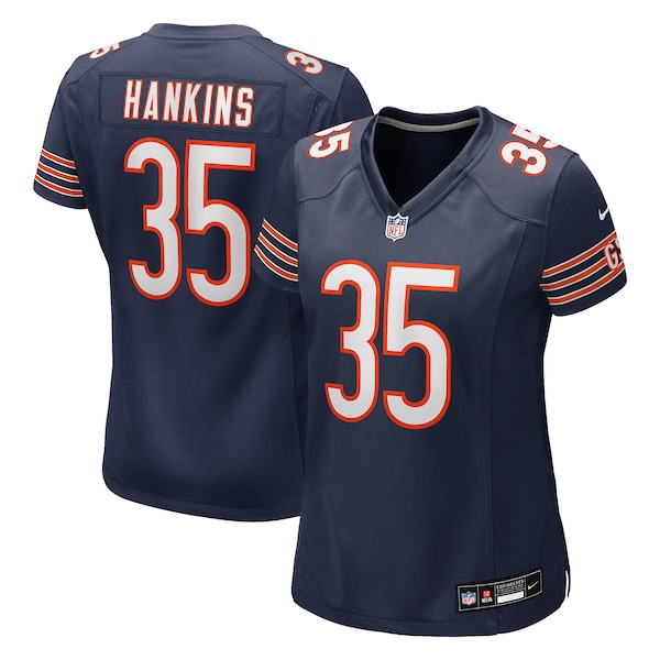 Deion Hankins Chicago Bears Nike Women's Team Game Jersey -  Navy