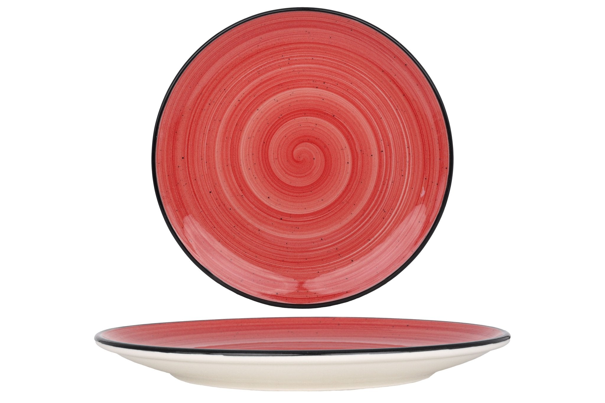Bonna Dinerbord - Aura Passion - Porselein - 27 cm - set van 6