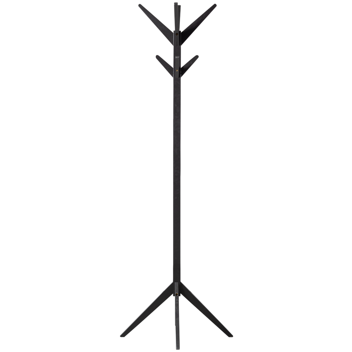 WOOOD staande kapstok Studio - Berken - Zwart - 178x45x45