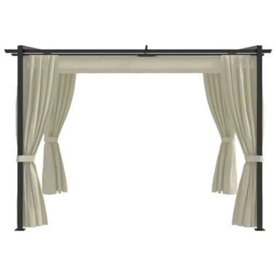 vidaXL - Prieel - Cr&egrave;me - Stof