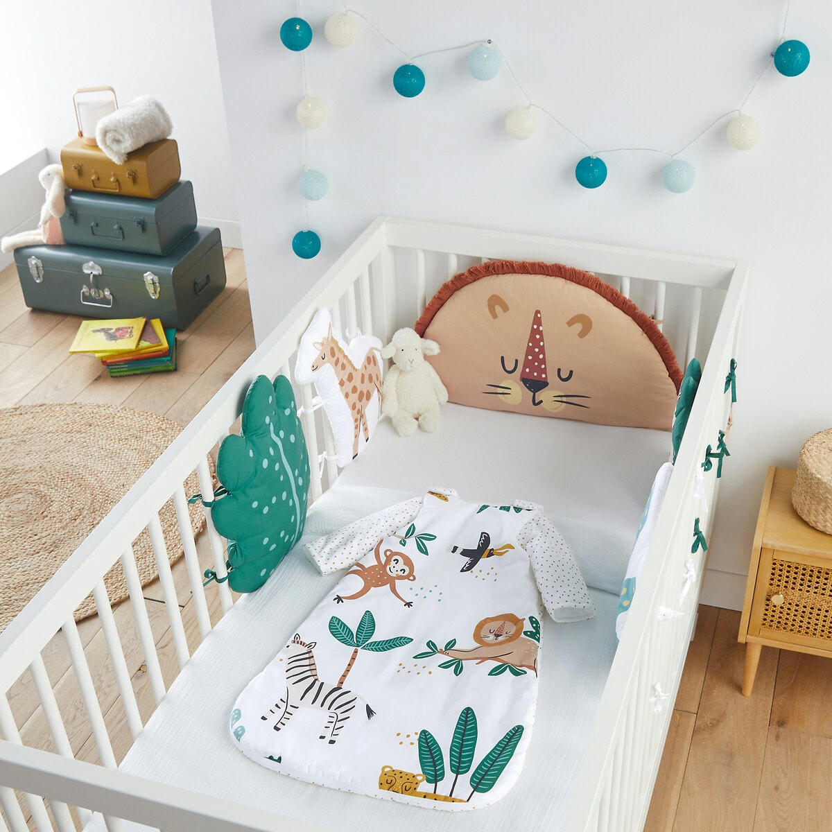 Gigoteuse manches amovibles coton, Junglito