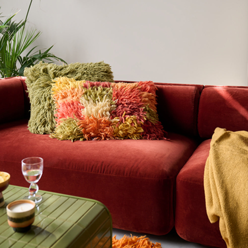 HKliving Fluffy Rag Sierkussen 40 x 60 cm
