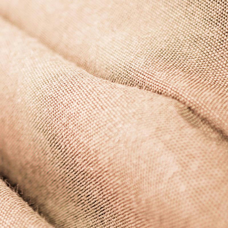 COTTON - Rideau en polycoton rose nude 140x250
