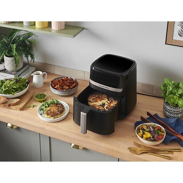 Friteuse Electriquesans huile RUSSELL HOBBS - SatisFry 27620-56 - Capacité 5,5L - 9 programmes de cuisson - 1500W