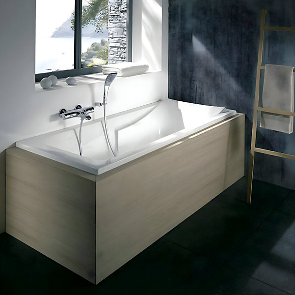 Baignoire JACOB DELAFON Corvette 160x70 cm   Pare bain