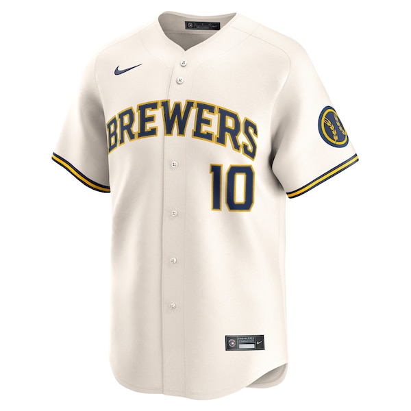 Sal Frelick Milwaukee Brewers Nike Home Limited Player Jersey - Cream
