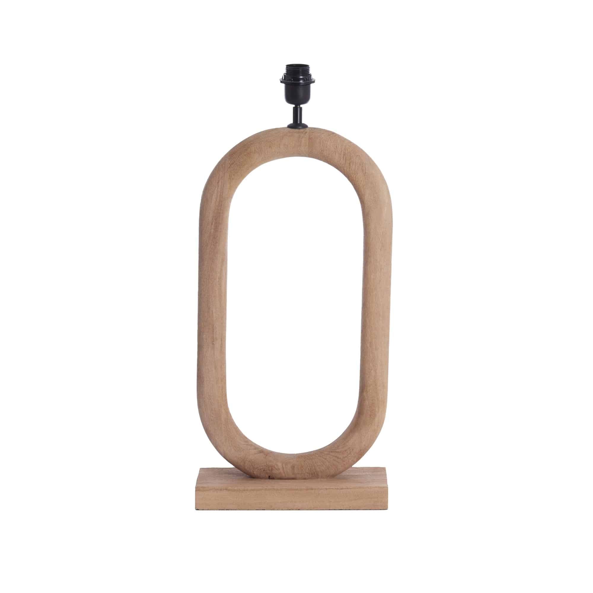 Light & Living lampvoet Paceco - bruin - 30x12x59cm