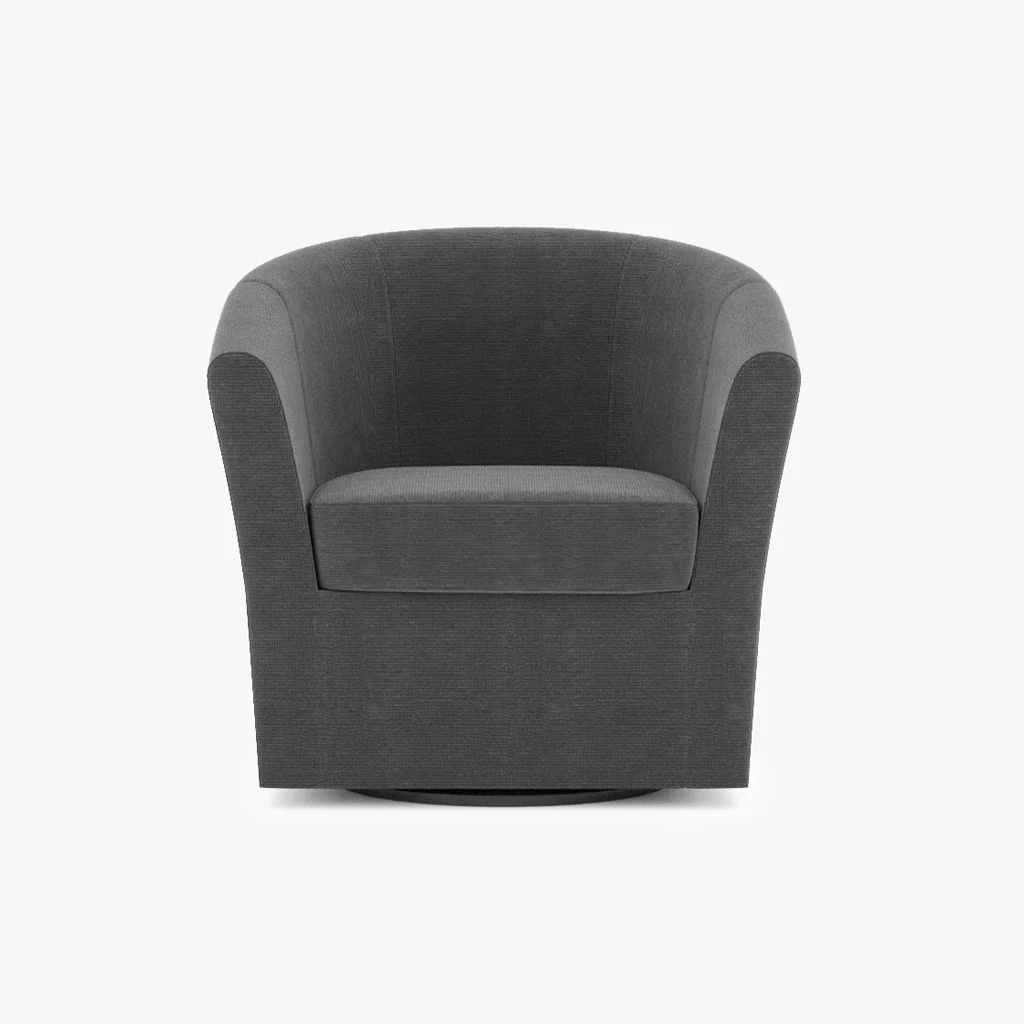 Cadeirão rotativo antracite DUPARC