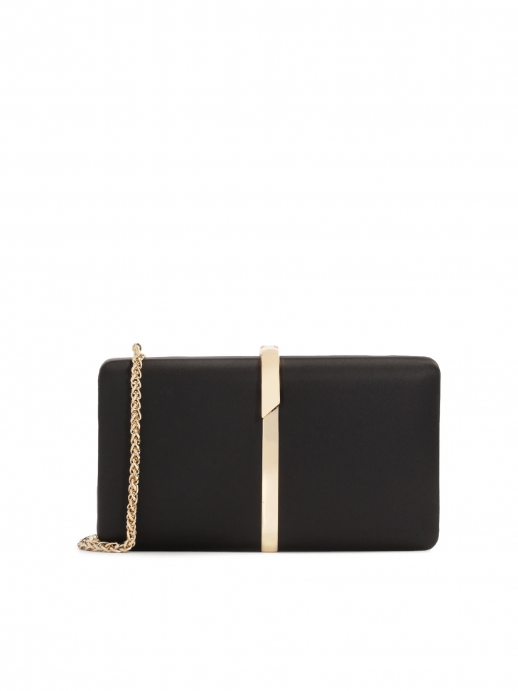 Chic small clutch bag with shoulder chain
