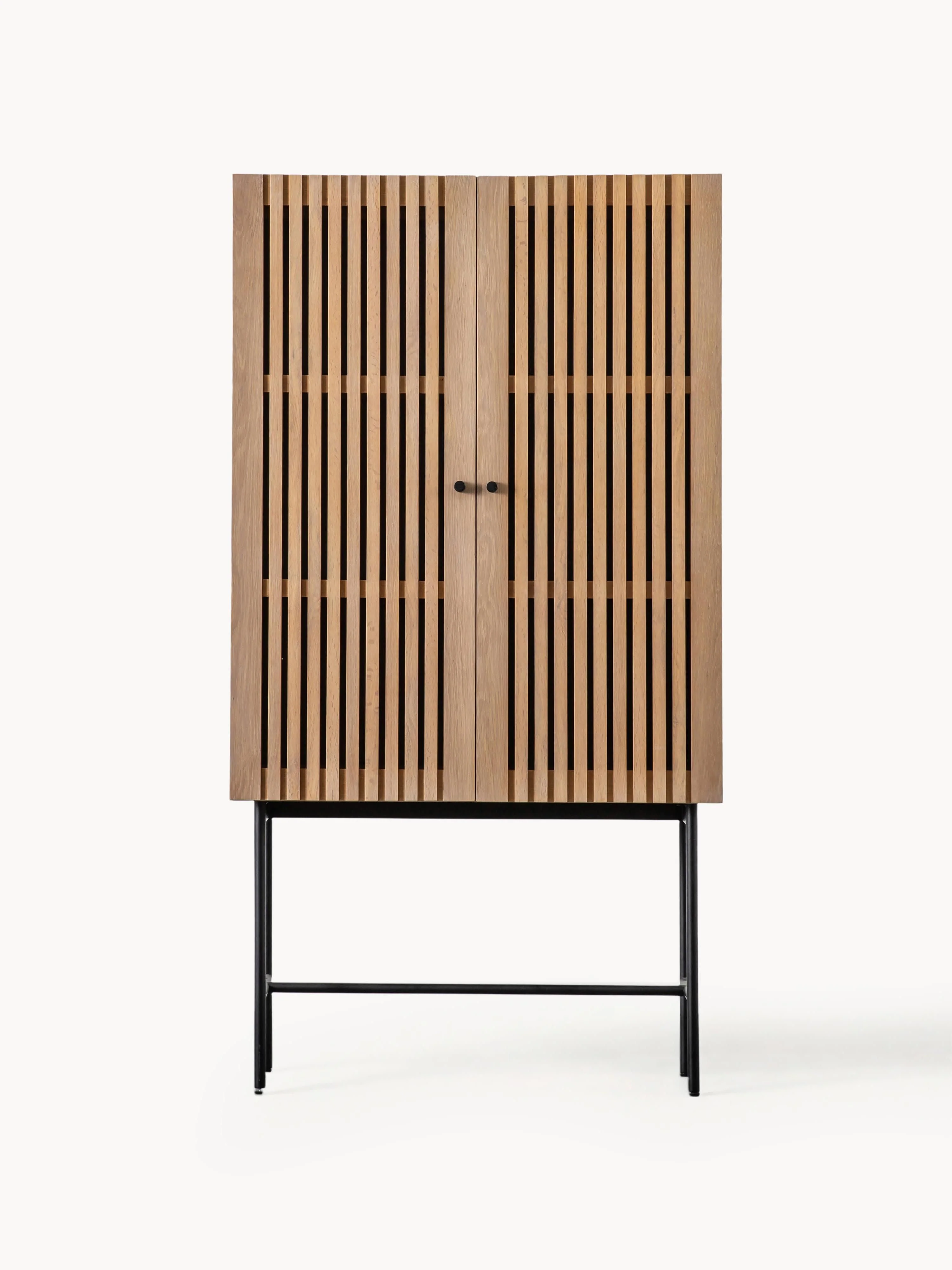Holz-Highboard Okayama