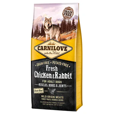 Carnilove Fresh Adult chicken, rabbit for dogs
