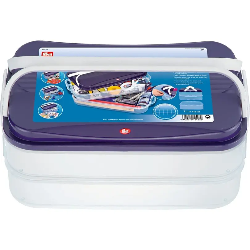 Aufbewahrungsbox 2-teilig Click Box Jumbo