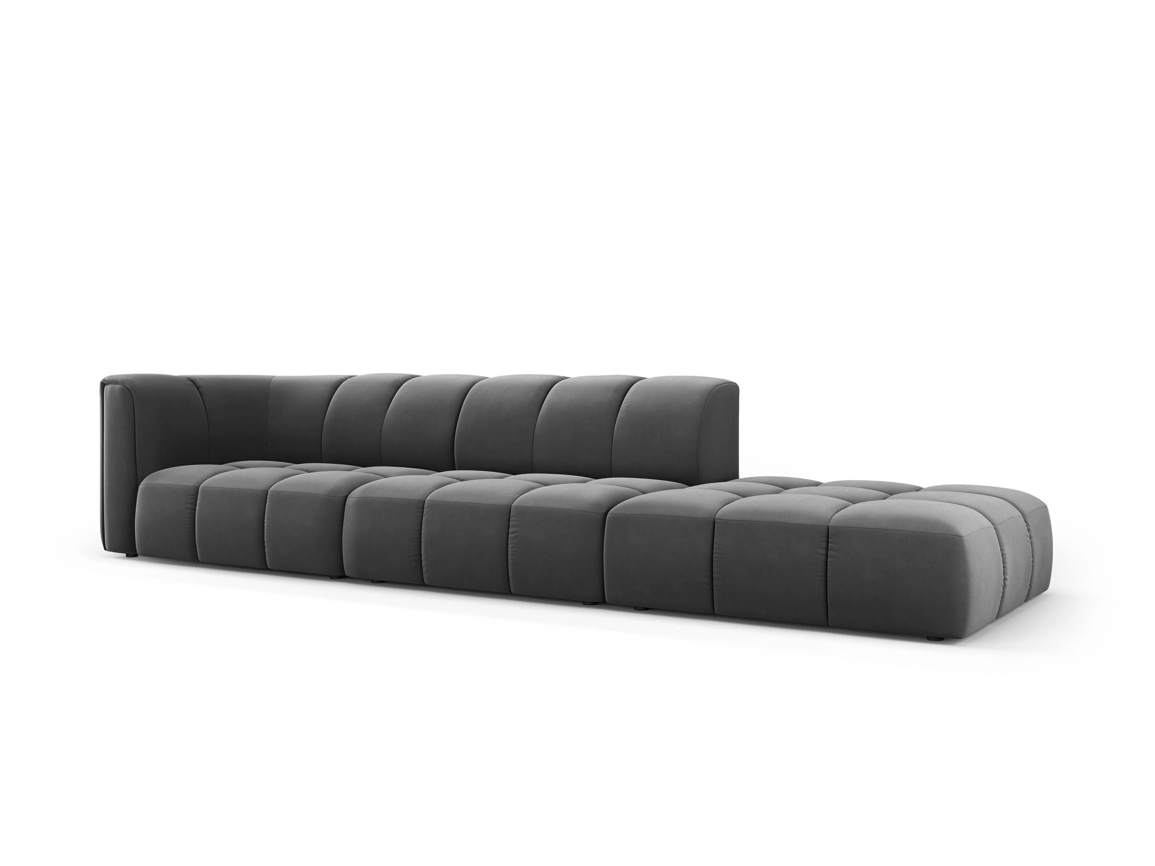 Hoekbank Francesca velvet rechts 4-zits