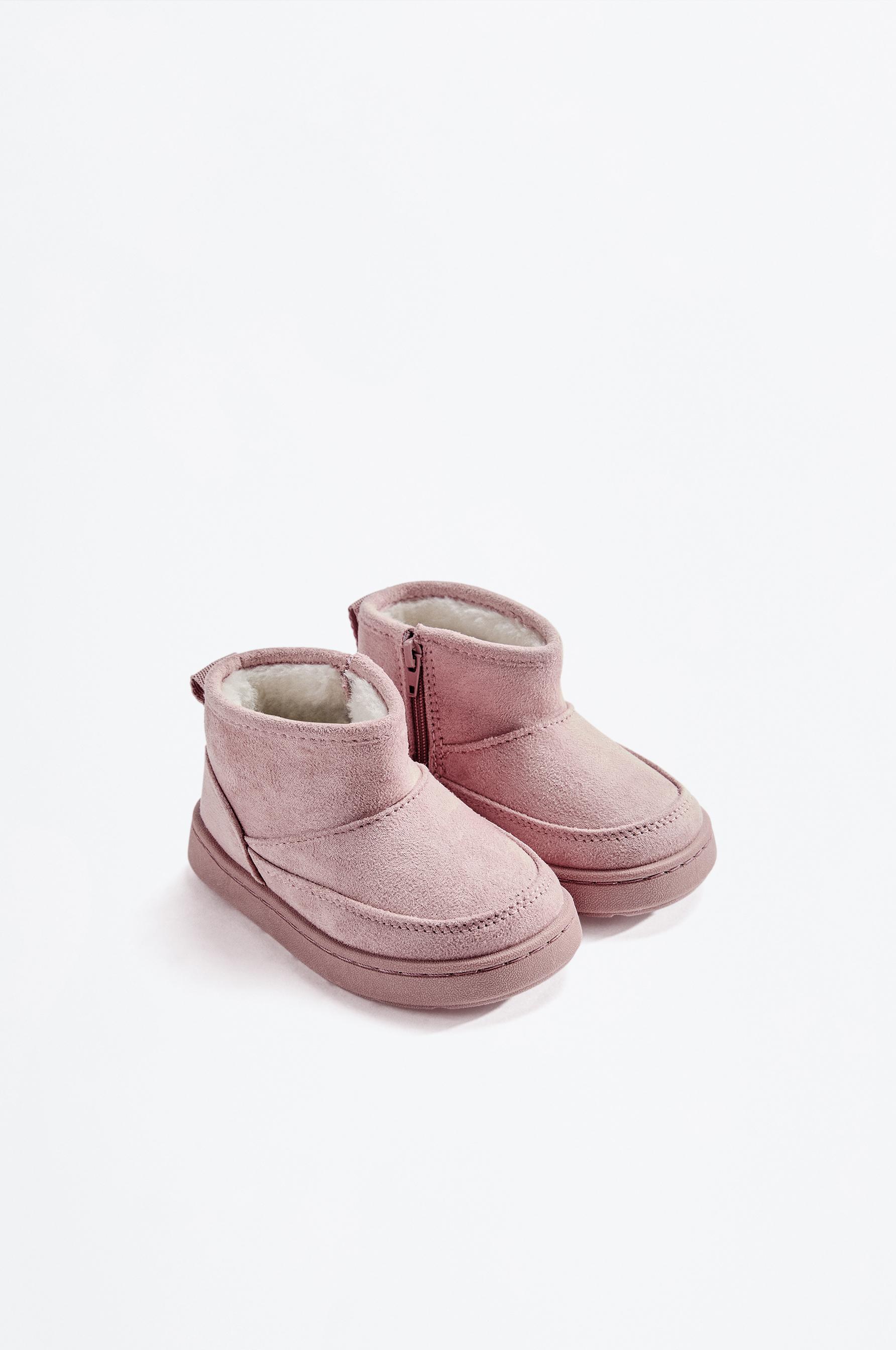 Bota forrada efecto pelo