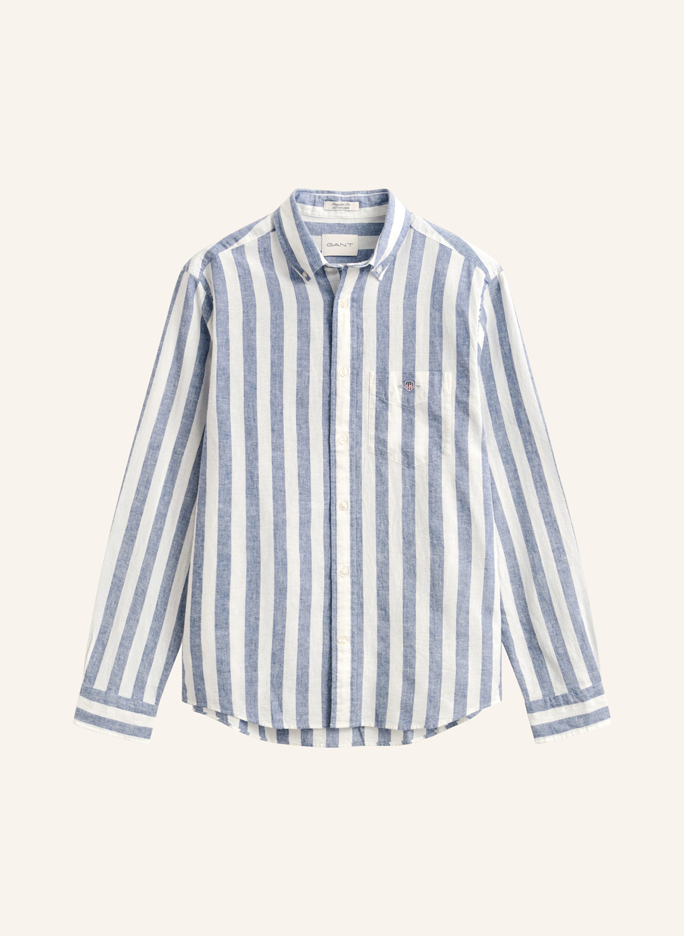 GANT Hemd Regular Fit mit Leinen