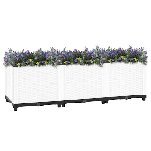 NNEVL Raised Bed 120x40x38 cm Polypropylene
