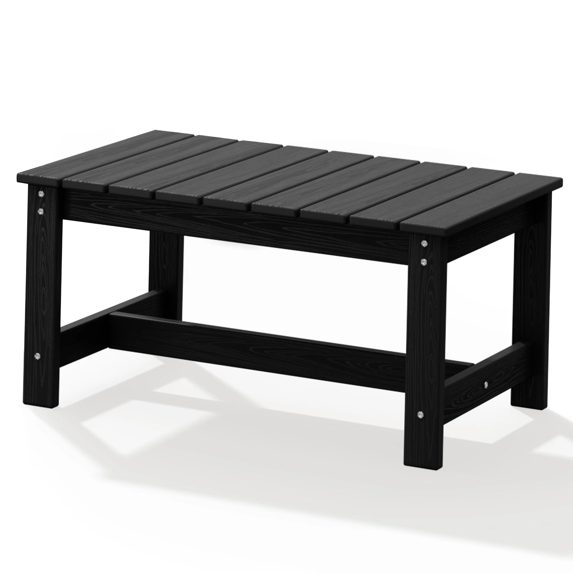 Outdoor Patio HDPE Rectangle Coffee Table