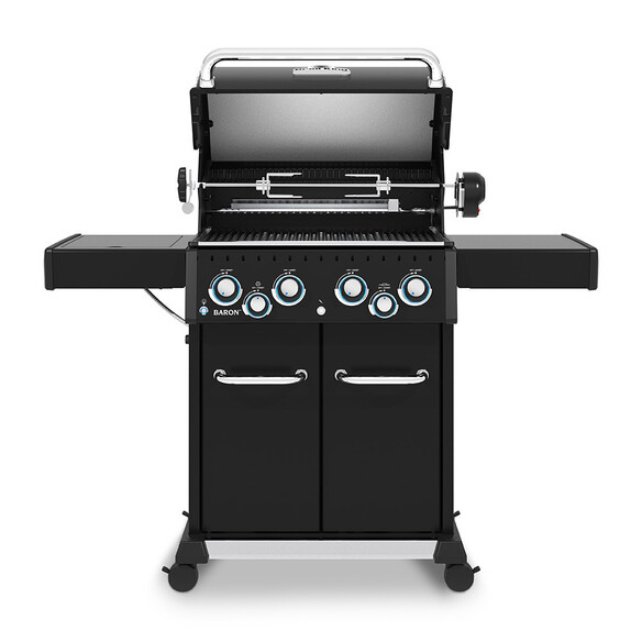 Barbecue gaz Baron 490 Shadow   rôtissoire - Broil King