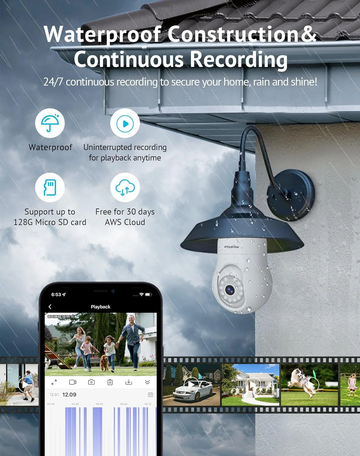 4MP Light Bulb Camera��White��10PK(4G LTE/White)