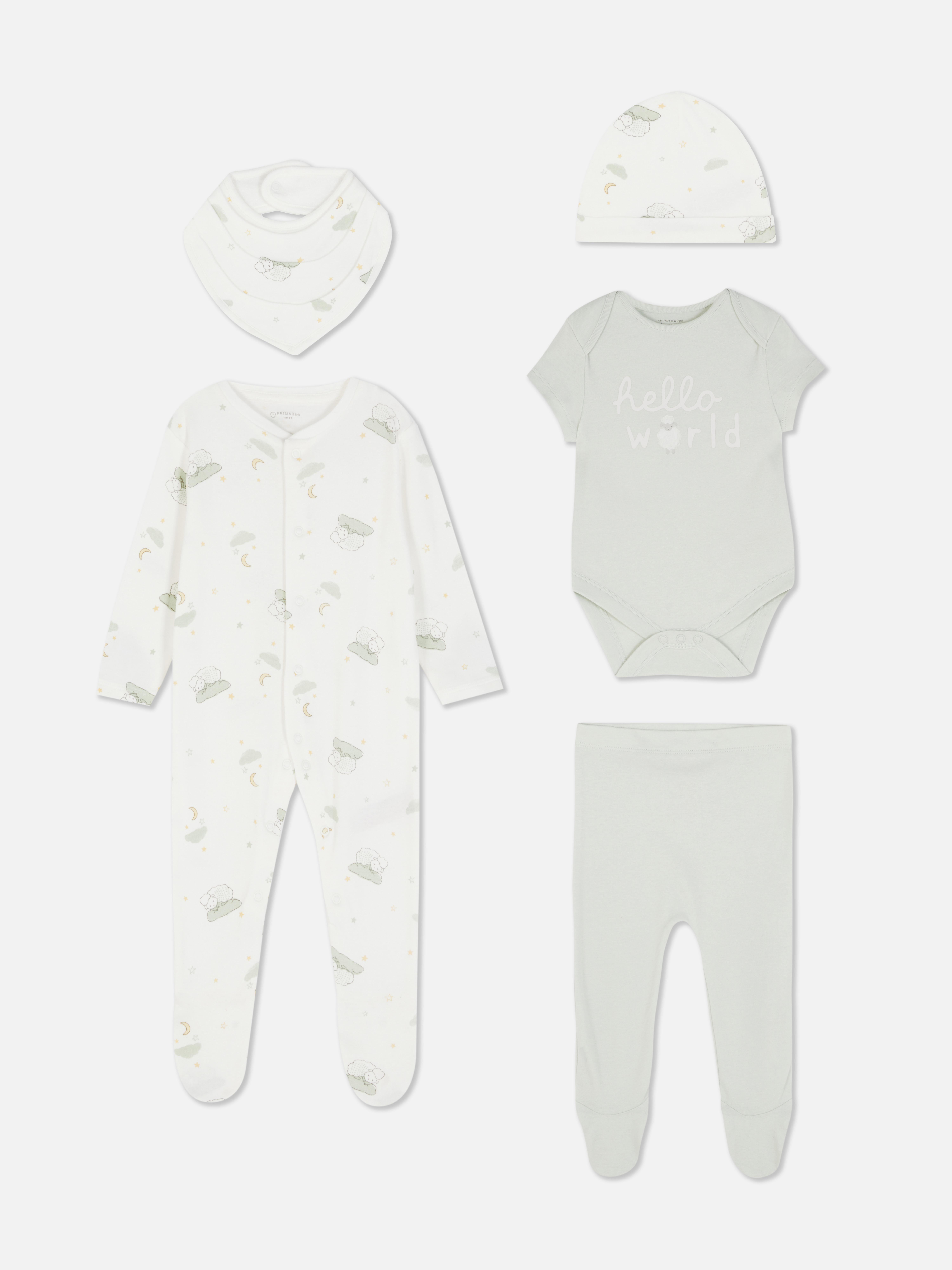 5-Piece Sheep Newborn Starter Set