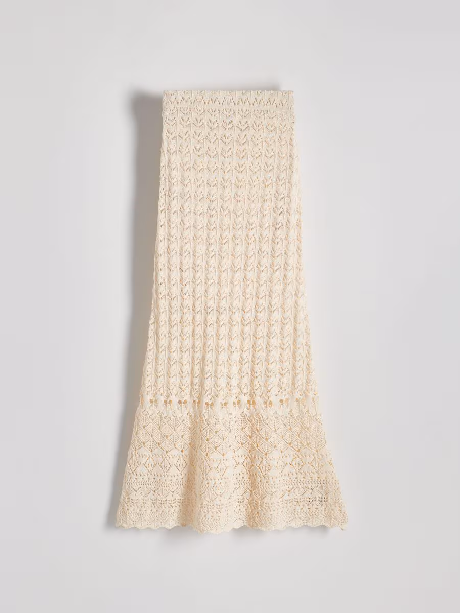Openwork Maxi Skirt