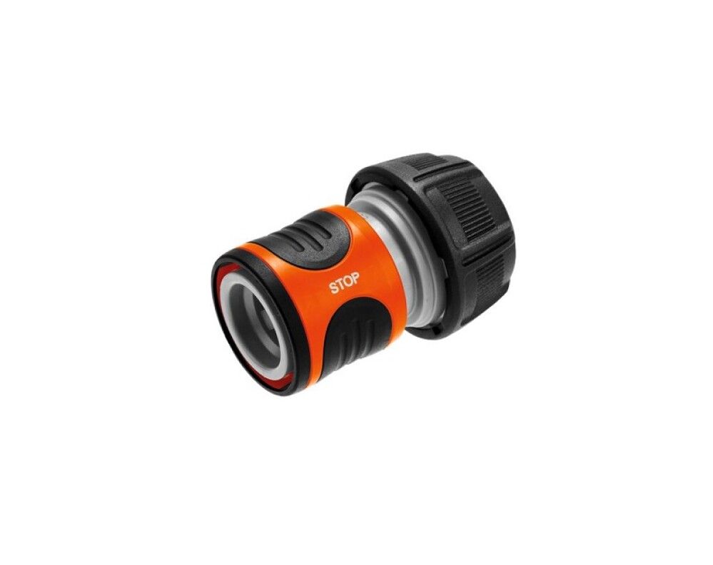 HURTIGKOBLING GARDENA MED VANNSTOPP 3/4"