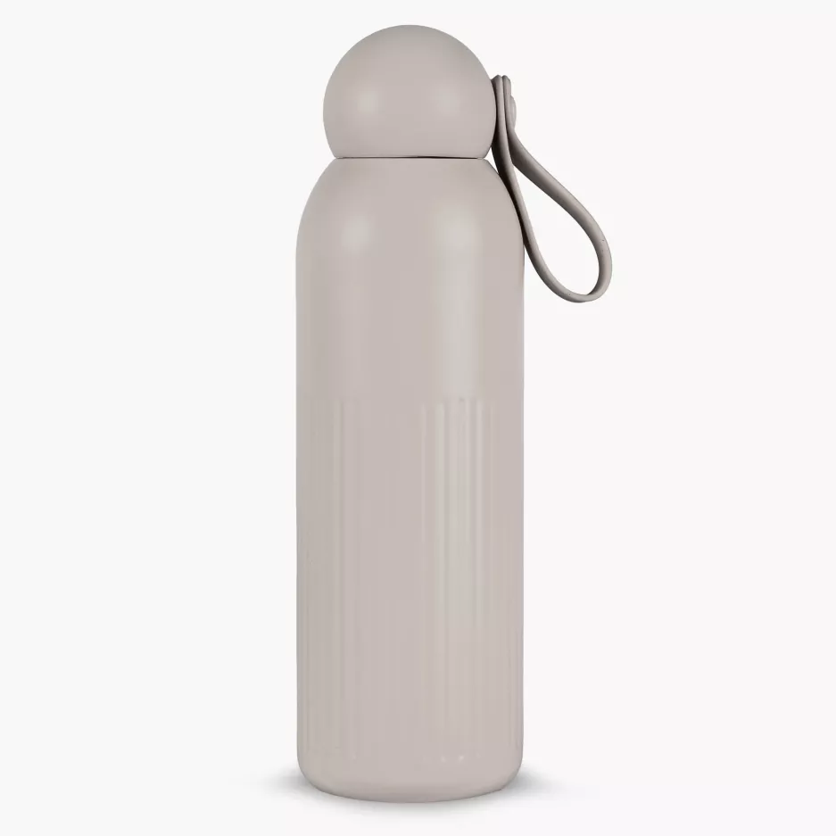 Butelka termiczna SAGAFORM TEKLA 500ml beżowa stal nierdzewna