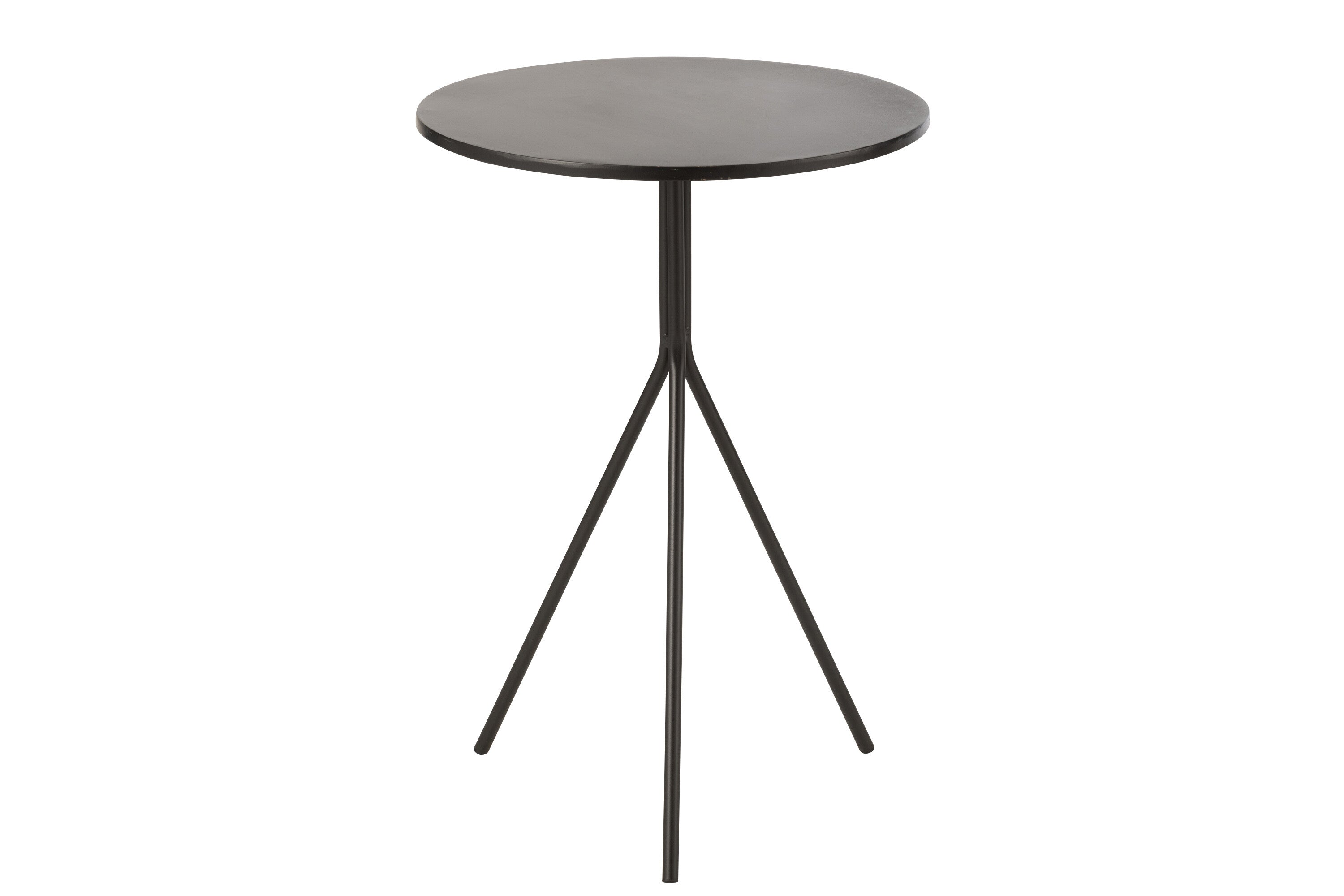 J-Line salontafel Rond - metaal - zwart