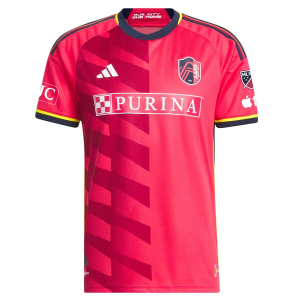 St. Louis City SC adidas 2024 CITY Kit Authentic Custom Jersey - Red