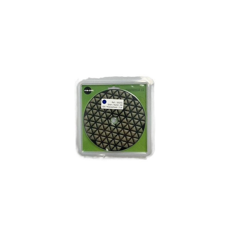Patin de polissage diamant grain 50 Ø 125 mm PRO-DIAM