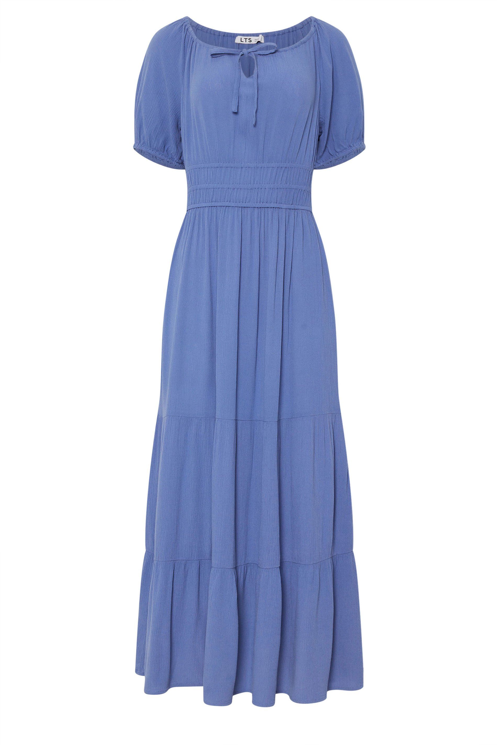 Long Tall Sally Tall Textured Balloon Sleeve Dress