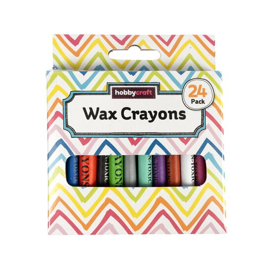 Wax Crayons 24 Pack