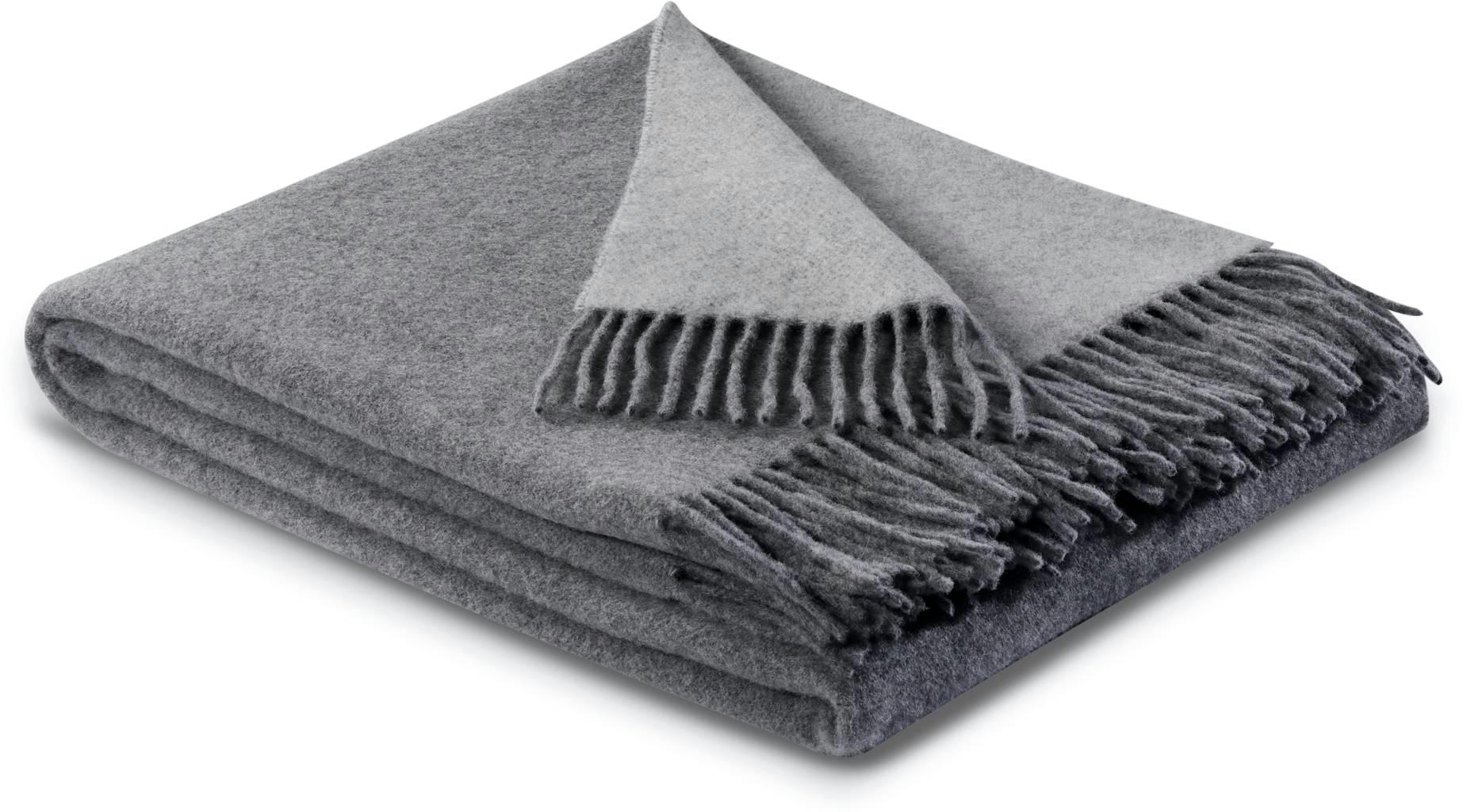 CLARENCE - Plaid en laine et cachemire