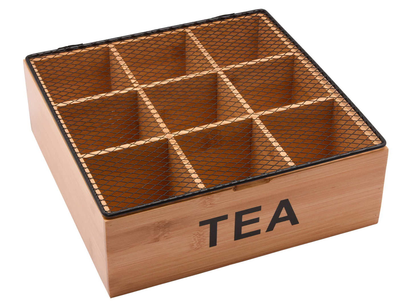 Pudełko organizer kuchenny Compact bambusowy