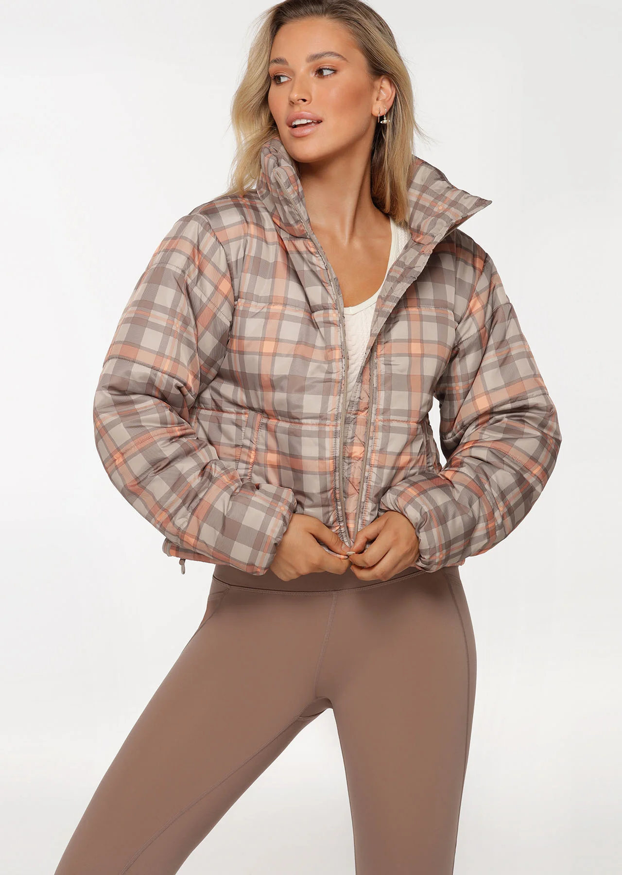 Check Mate Puffa Jacket