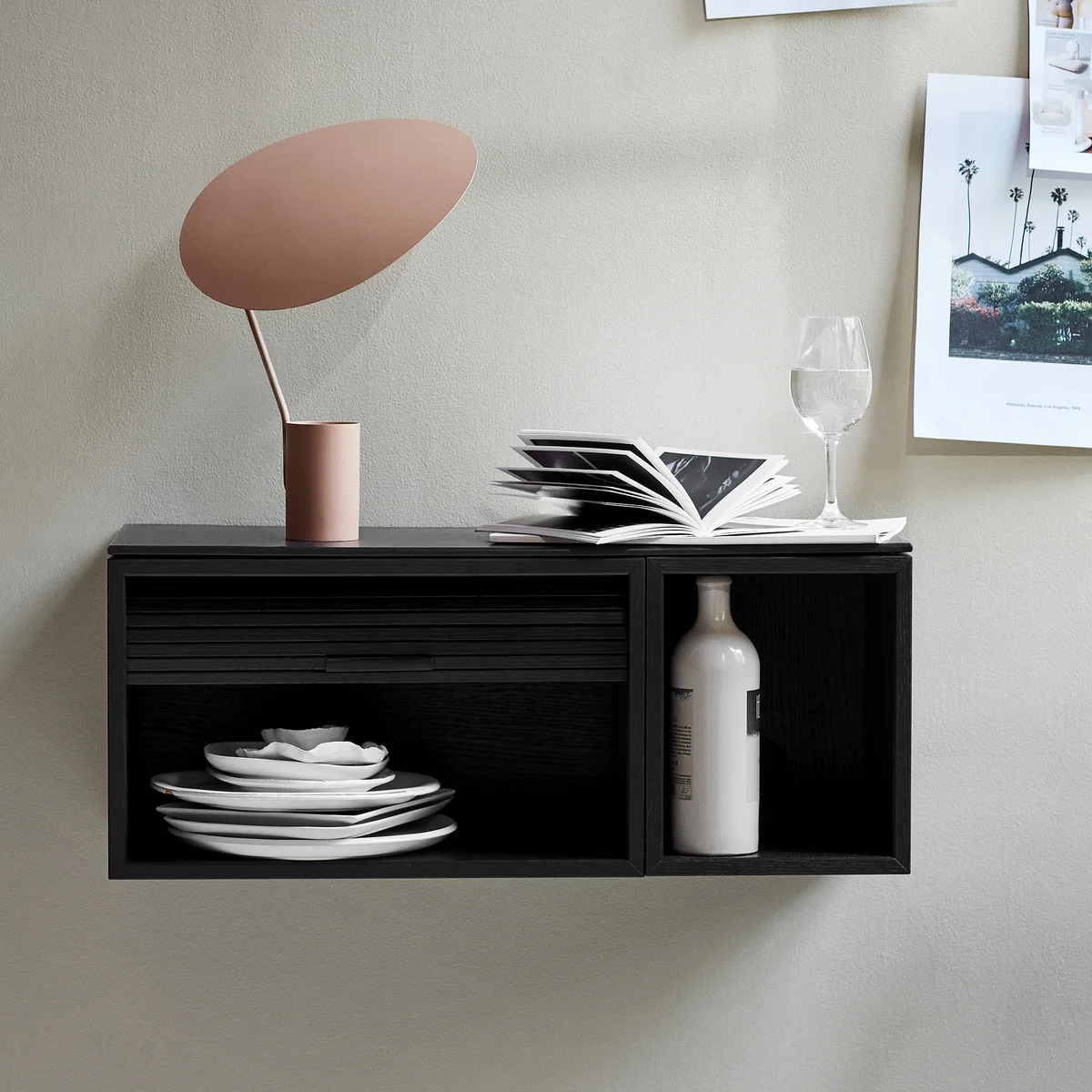 Northern - Hifive Slim 75 Wandschrank, Eiche geräuchert