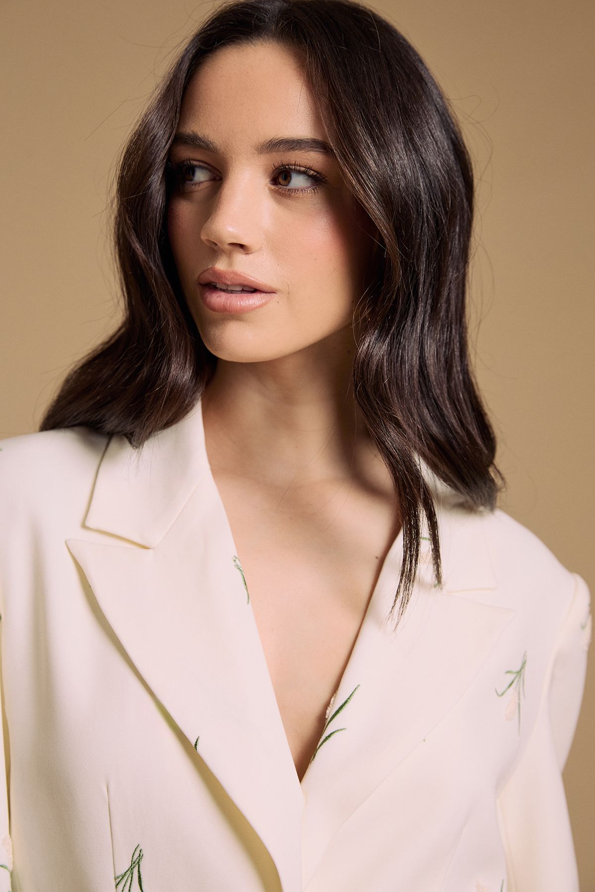 Oasis Floral Embroidered Tailored Blazer
