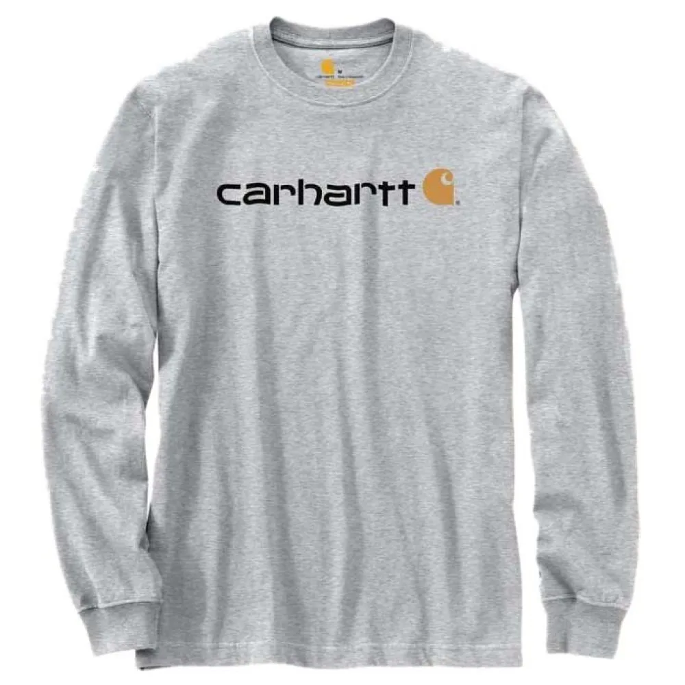 Carhartt Dearborn Relaxed Logo long sleeve T-shirt
