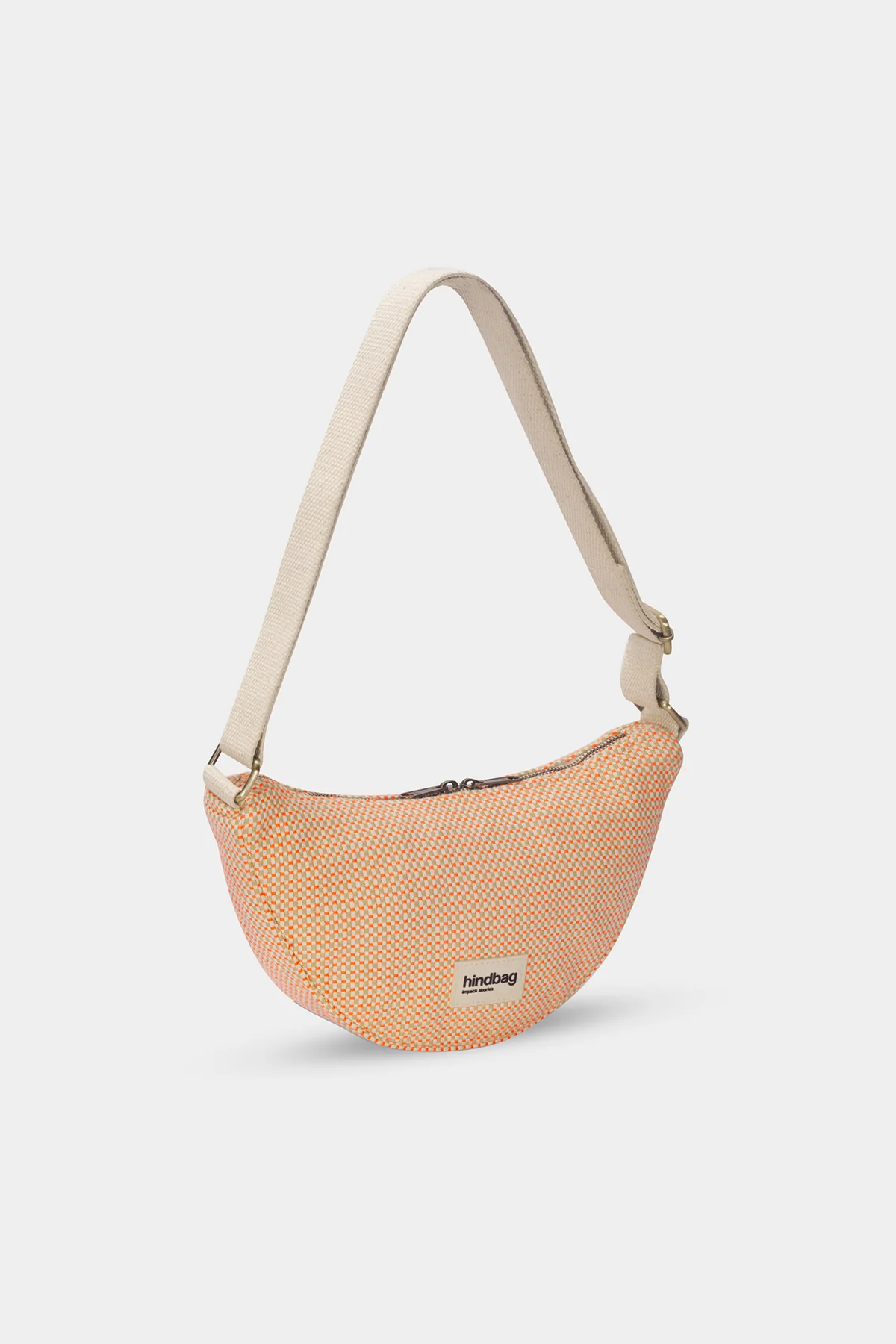 Sac banane Andrea Tressage corail