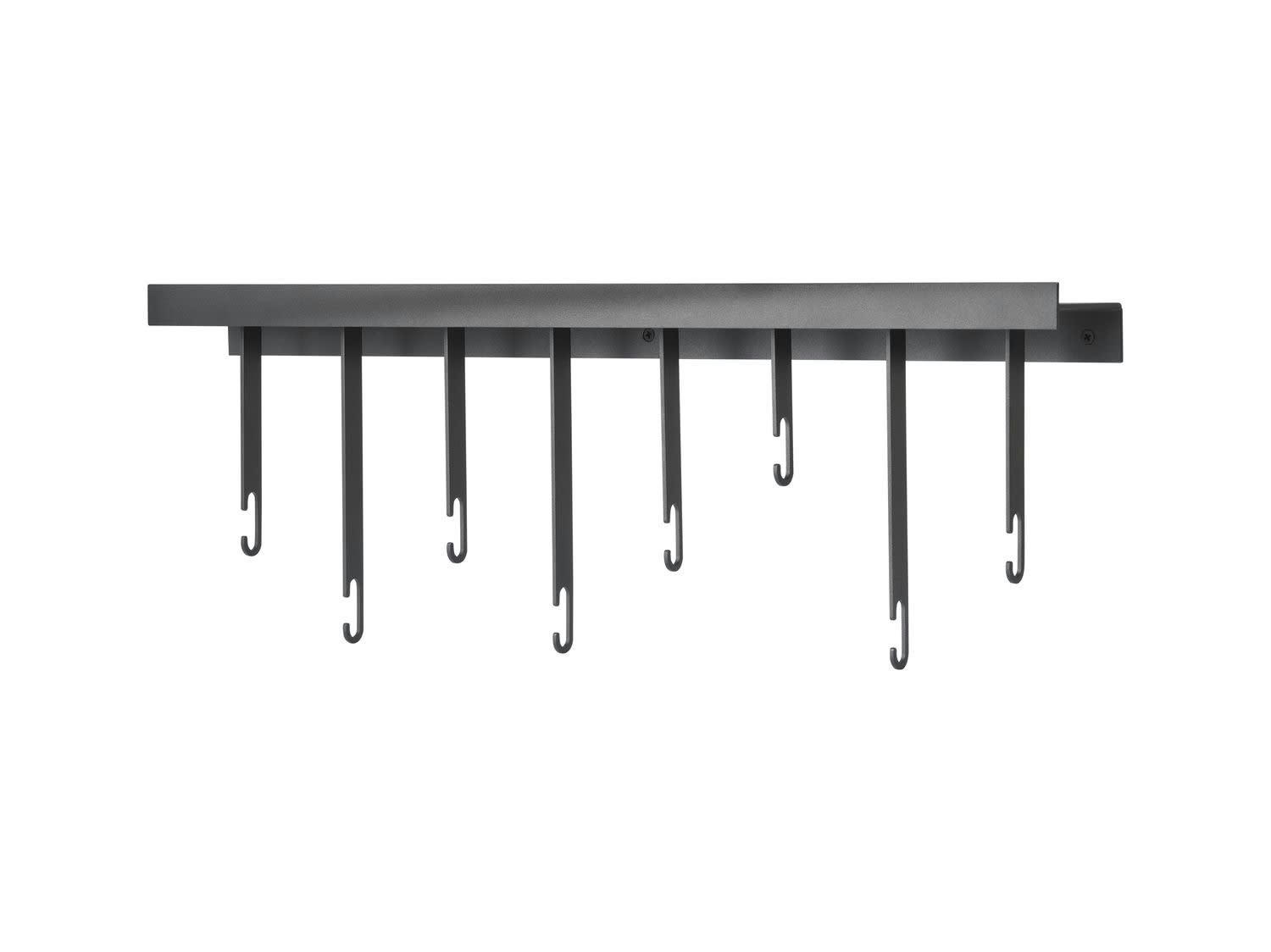 DESIGNHOUSESTOCKHOLMATELIER - Porte-manteau mural Atelier Métal noir 60x6x23 cm