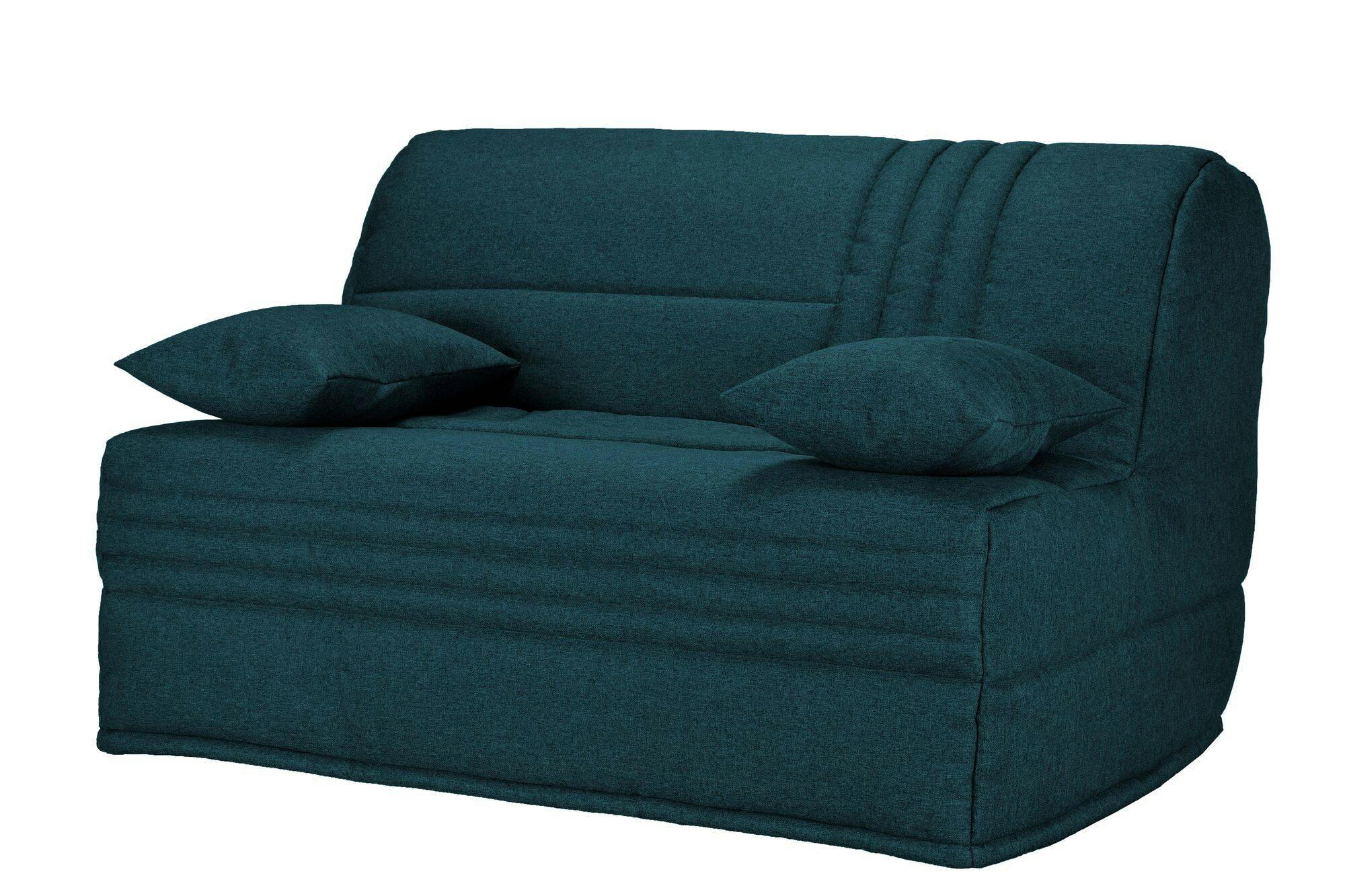 GENAY - Banquette BZ avec matelas de 15 cm bleu marine