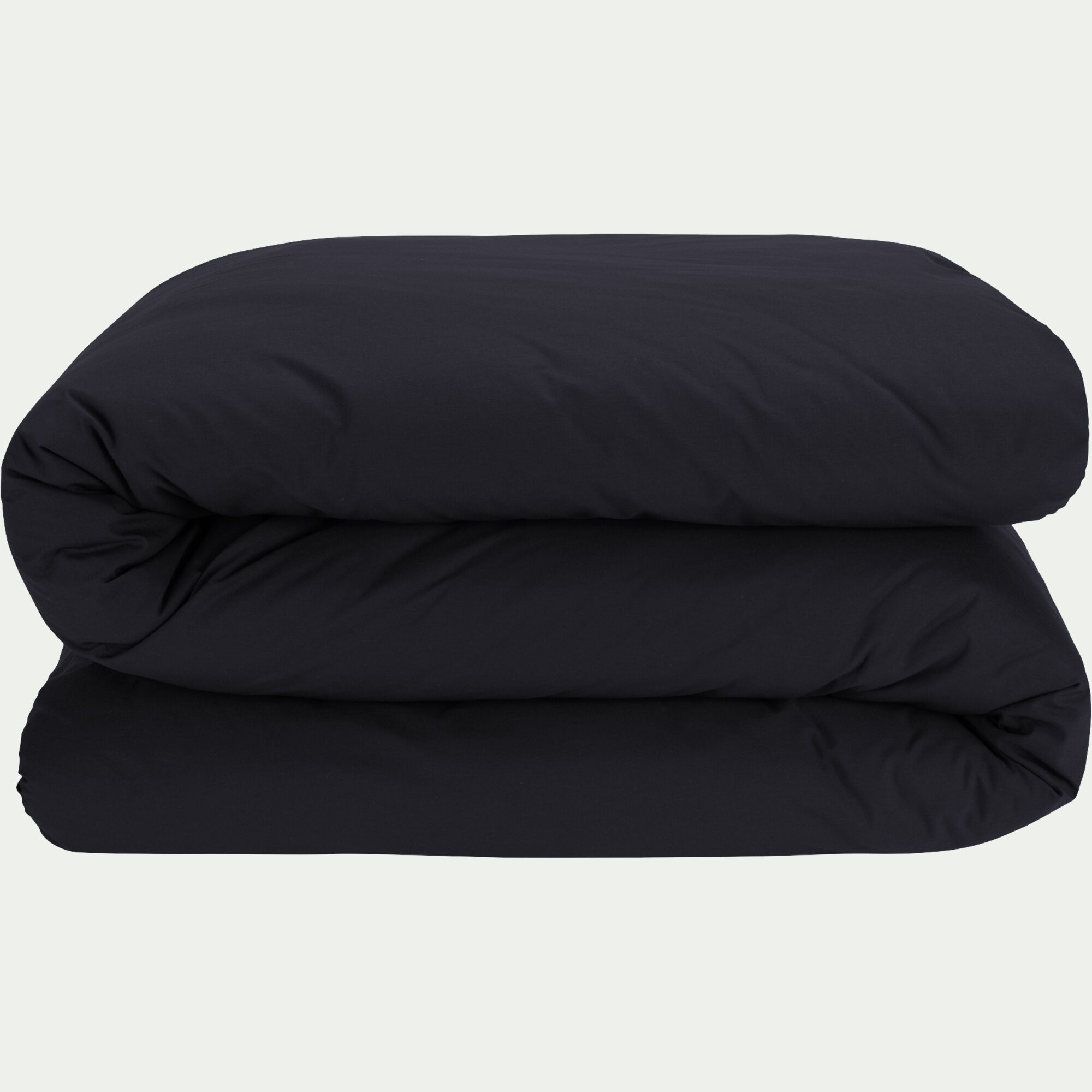 EOLI - Housse de couette en coton 260x240cm - bleu calabrun