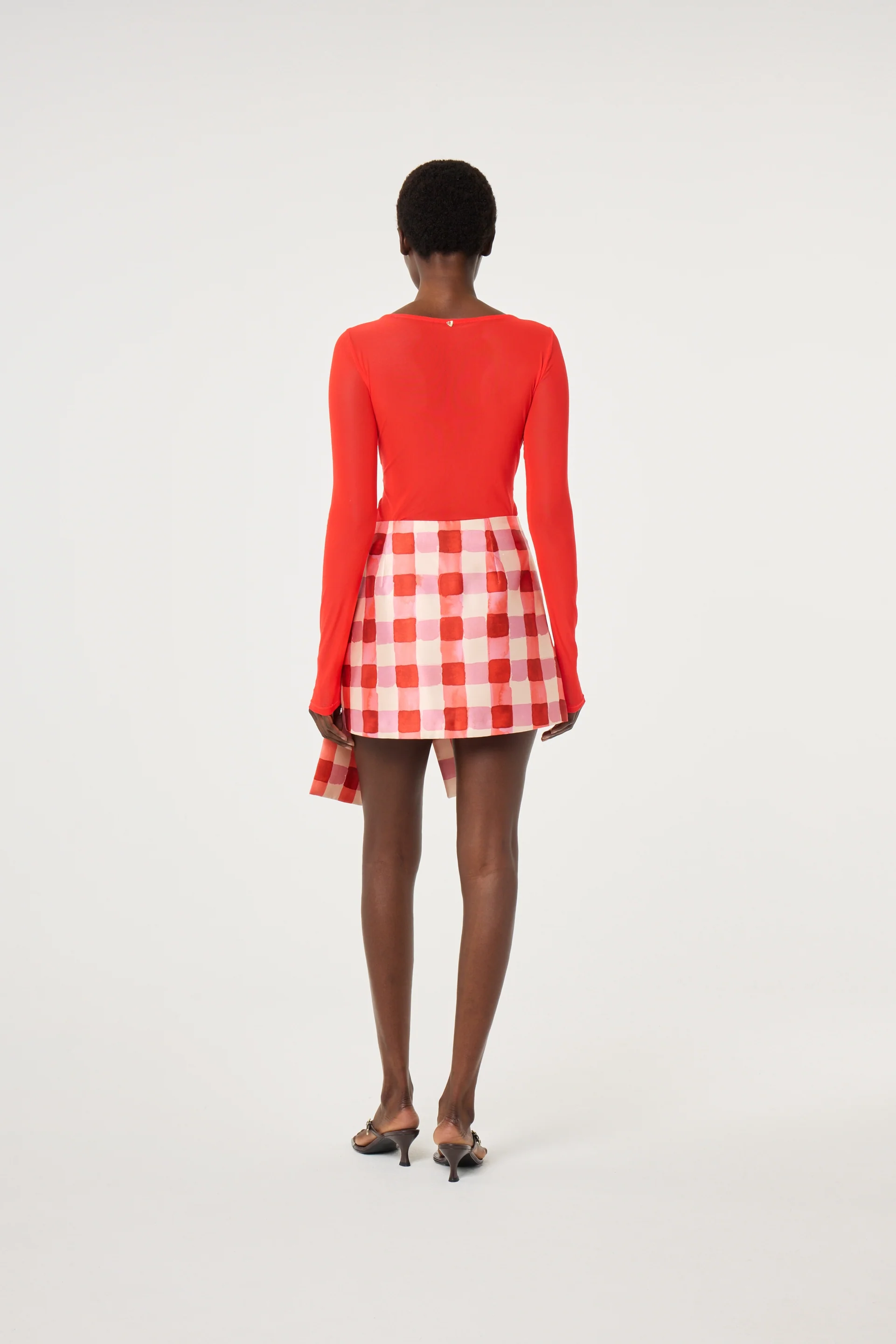 Siona Top | Red/Pink