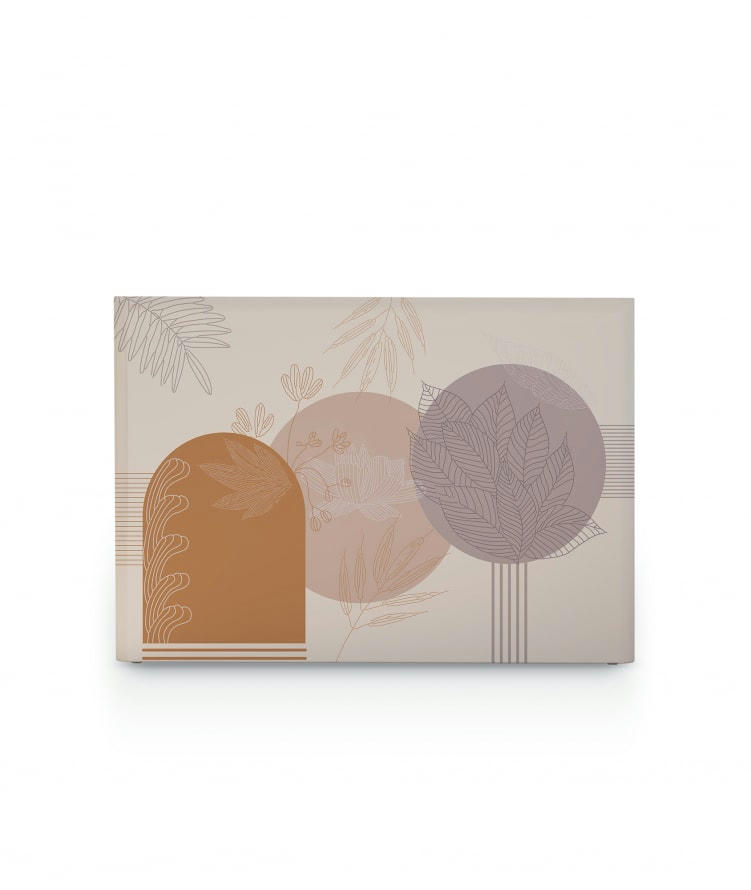 WABI SABI - Tête de lit avec housse Beige 140 cm