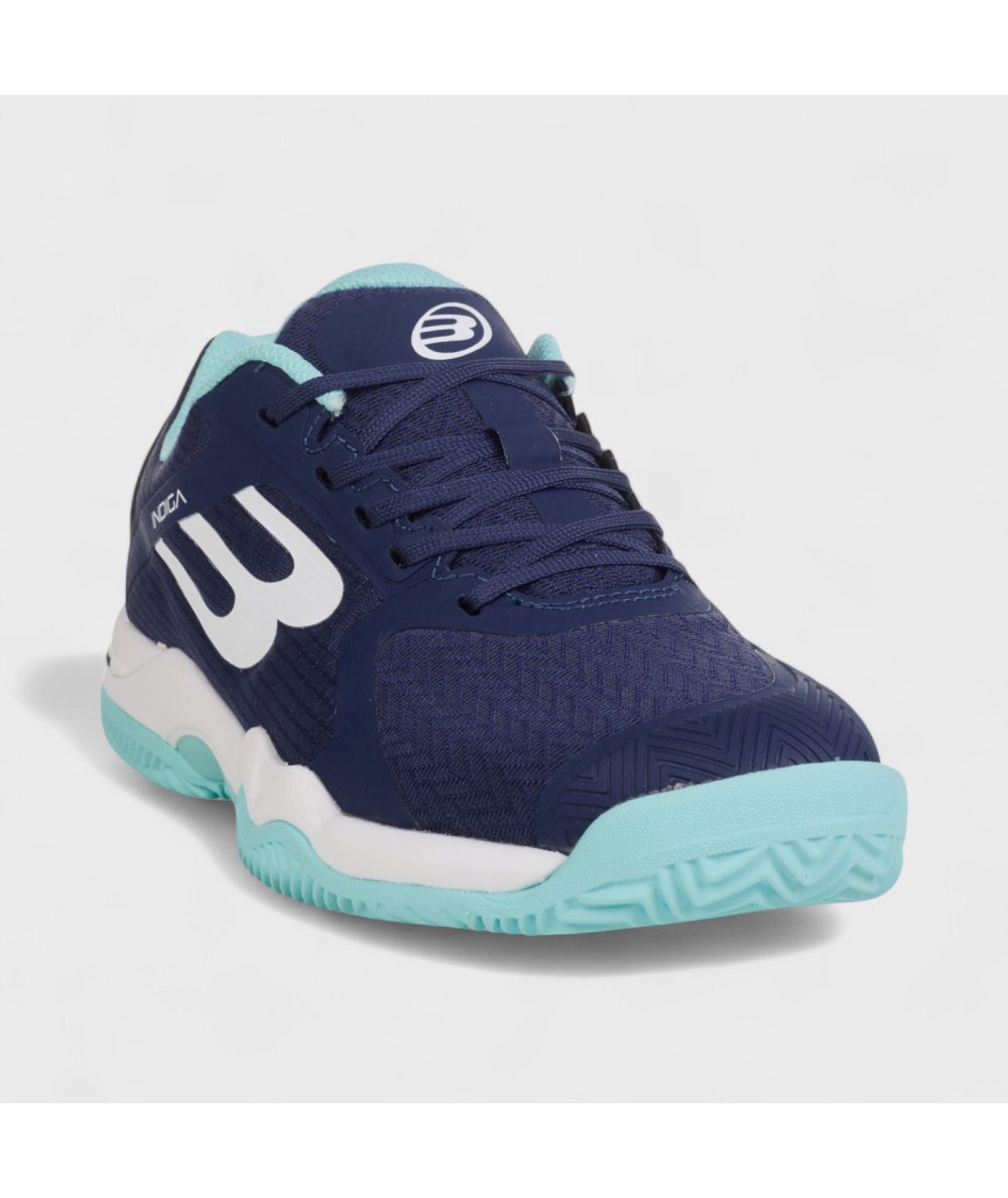 ZAPATILLA BULLPADEL INDIGA W 25I AZUL CELESTE