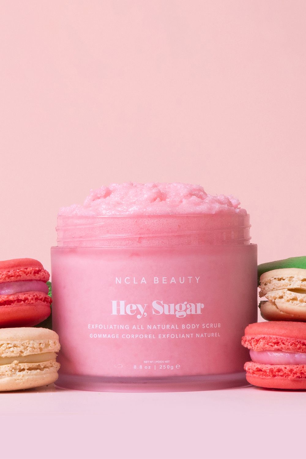 NCLA Hey, Sugar Exfoliating Body Scrub - Holiday Macaron 250g
