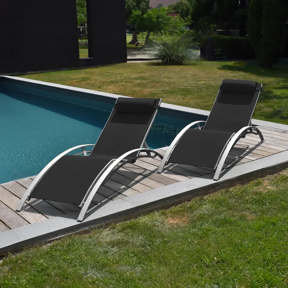 Happy Garden Transat GALAPAGOS - Zwart - Aluminium