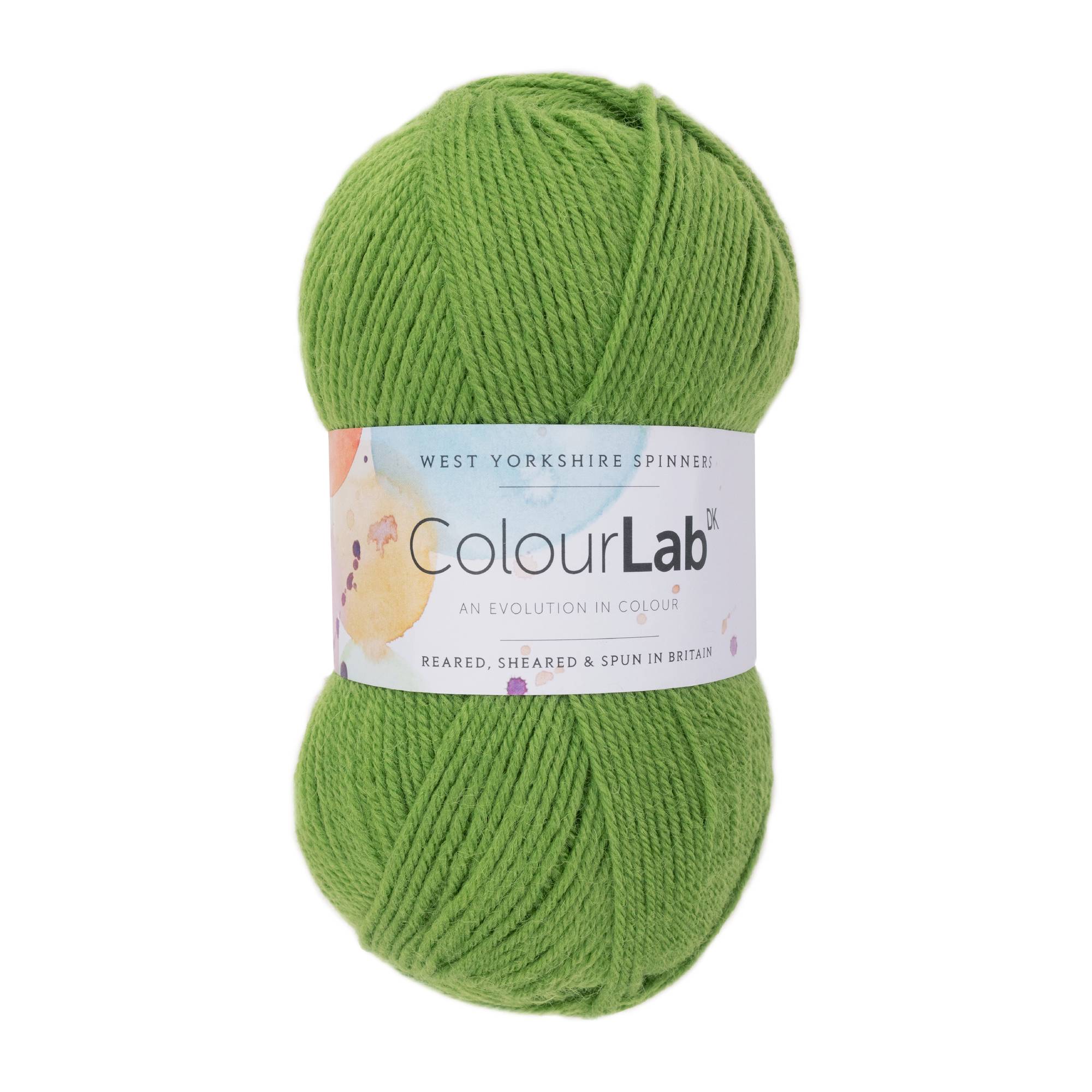 West Yorkshire Spinners Shamrock Green ColourLab DK Yarn 100g