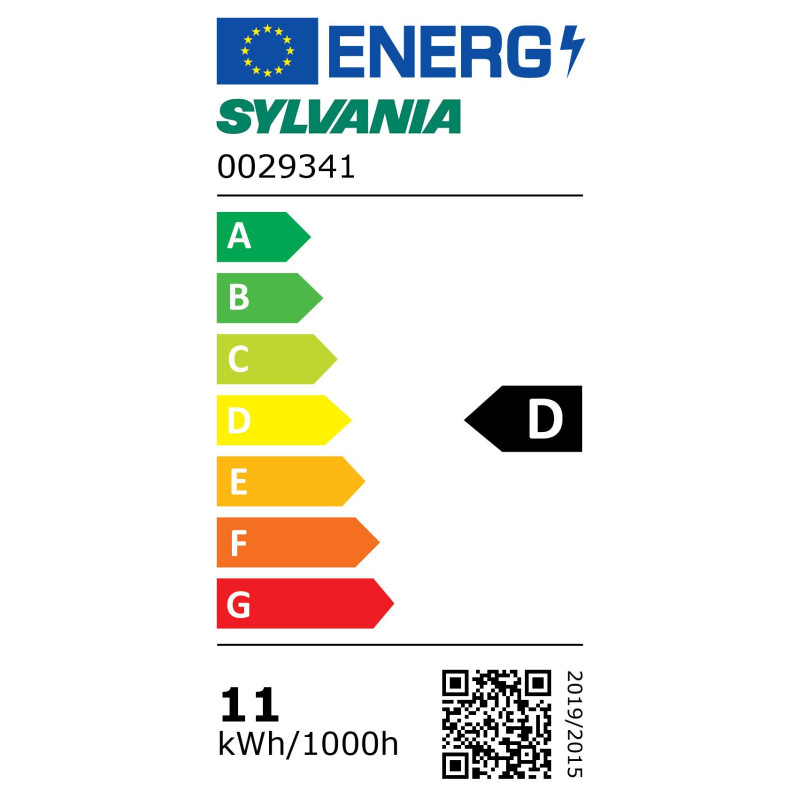 Ampoule boule mate LED E27 blanc chaud 1521 lm 11 W SYLVANIA