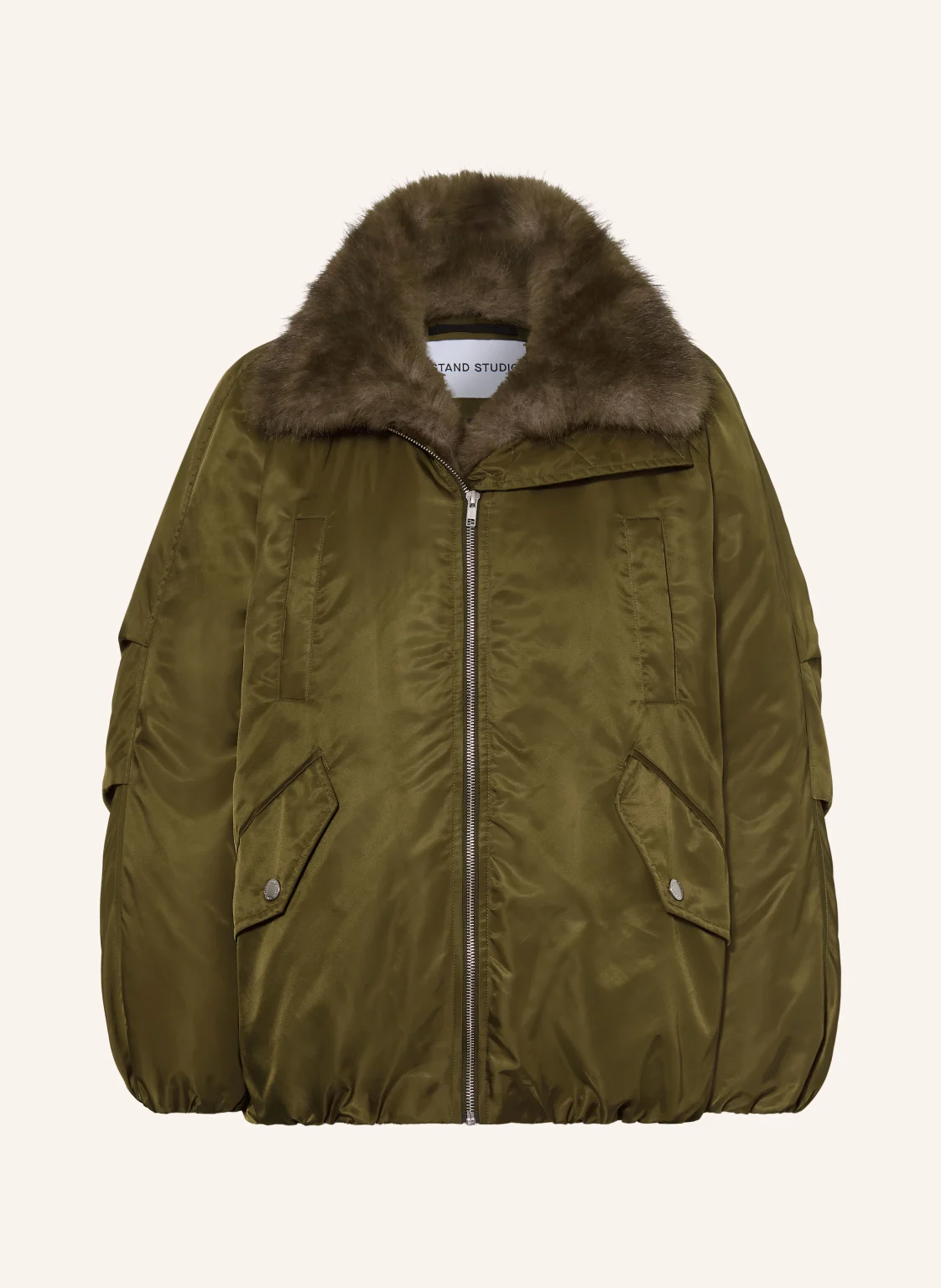 STAND STUDIO Blouson THILDA mit abnehmbarem Kunstfell